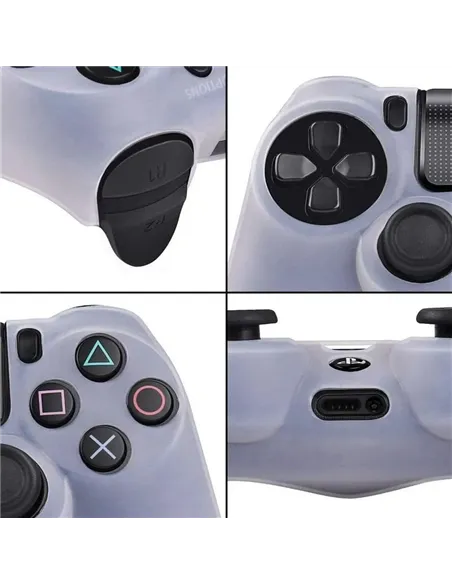 A Tres Click | Forro De Silicona Para Cotrol Ps4 Y 2 Stick $ 7.300 $ 6.134 Generic Accesorios Video Juegos 