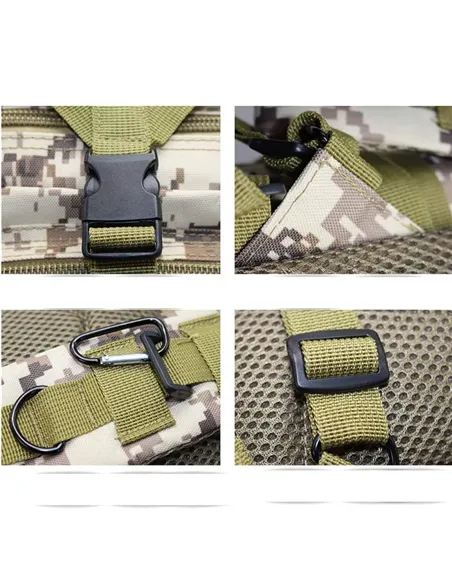 A Tres Click | Morral Táctico Militar 30 Litros Repelente Al Agua $ 85.429 $ 50.252 Generic Morrales, Estuches & Fundas 