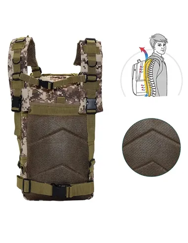 A Tres Click | Morral Táctico Militar 30 Litros Repelente Al Agua $&nbsp;85.429 $&nbsp;50.252 Generic Morrales, Estuches & Fundas 