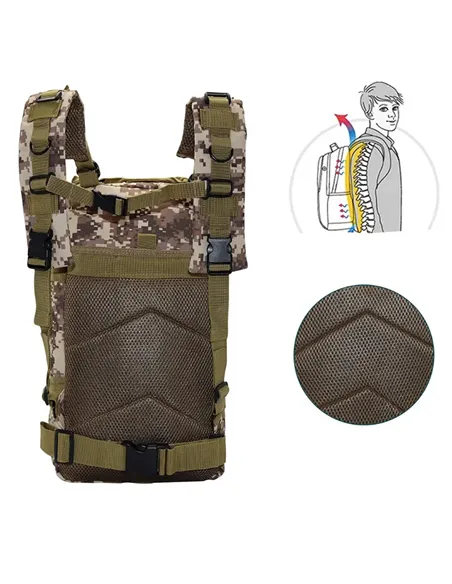 A Tres Click | Morral Táctico Militar 30 Litros Repelente Al Agua $ 85.429 $ 50.252 Generic Morrales, Estuches & Fundas 