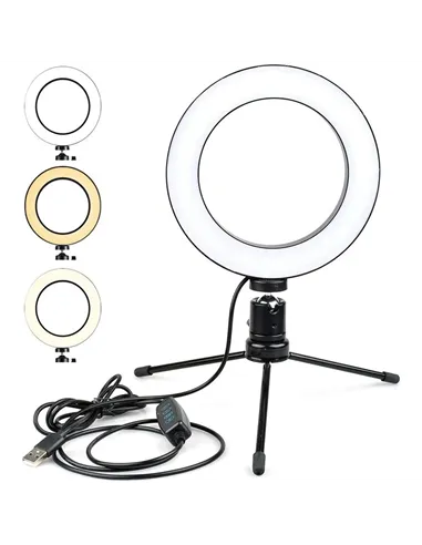 A Tres Click | Aro De Luz 16cm + Tripode 13cm $&nbsp;39.973 $&nbsp;25.193 Generic Fotografía 