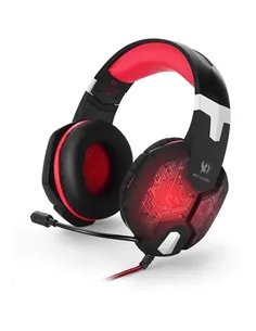 Auriculares Gamer Kotion Each G1000 Rojo