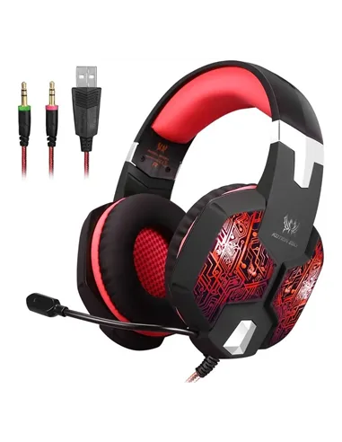 A Tres Click | Diadema Gamer Kotion Each G1000 Rojo $&nbsp;124.833 $&nbsp;62.941 Kotion Each Audífonos Gamers 