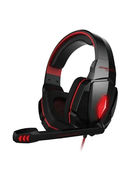A Tres Click | Diadema Gamer Kotion Each G4000 Rojo + Convertidor $ 93.200 $ 42.292 Kotion Each Audífonos 
