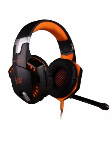 Diadema Gamer Kotion Each G2000 Naranja Convertidor A Tres