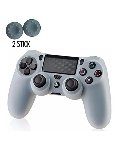 A Tres Click | Forro De Silicona Para Cotrol Ps4 Y 2 Stick $ 7.300 $ 6.134 Generic Accesorios Video Juegos 