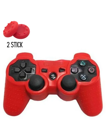 A Tres Click | Forro Protector De Silicona Para Cotrol Ps3 + 2 Stick $ 7.300 $ 6.134 Generic Accesorios Video Juegos 
