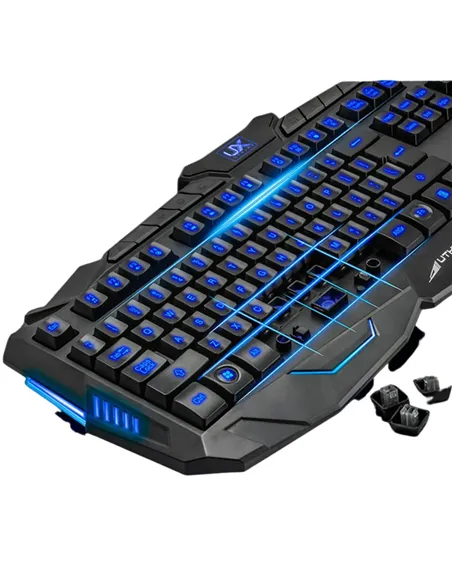 A Tres Click | Combo De Teclado Y Mouse Gamer V100 /Español(ñ) $ 86.400 $ 49.371 Generic Zona Gamer 