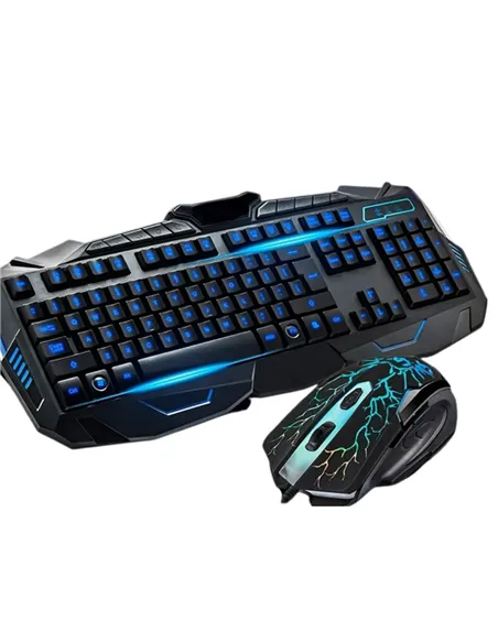 A Tres Click | Combo De Teclado Y Mouse Gamer V100 /Español(ñ) $ 86.400 $ 49.371 Generic Zona Gamer 