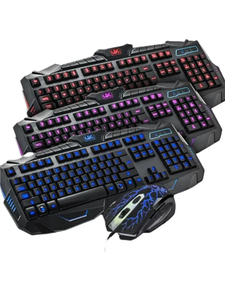 A Tres Click | Combo De Teclado Y Mouse Gamer V100 /Español(ñ) $ 86.400 $ 49.371 Generic Zona Gamer 