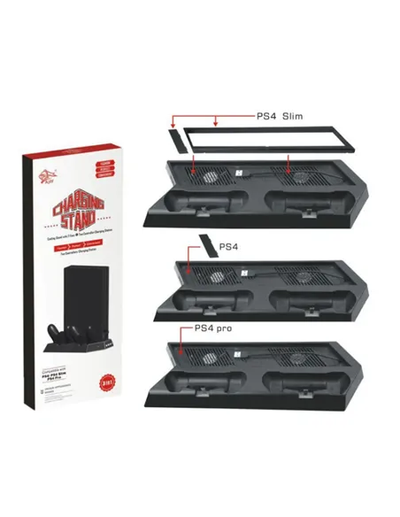 A Tres Click | Base Refrigerante Vertical Ajustable Ps4 -slim-pro $ 85.571 $ 50.336 Generic Accesorios Video Juegos 