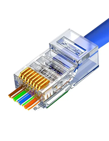 A Tres Click | Conectores RJ45 Cat 6 Paquete X 100 Unidades $&nbsp;14.900 $&nbsp;12.521 Generic Convertidores de Interfaces 