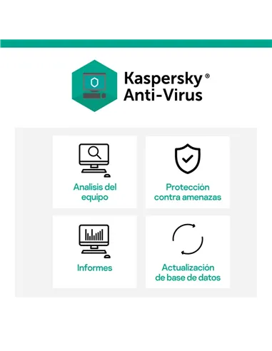 A Tres Click | Licencia Antivirus Kaspersky Internet Security 1 Usuario 1 Año $&nbsp;129.900 $&nbsp;69.900 Kaspersky Partes & Software 