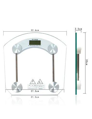 A Tres Click | Pesa Digital De Vidrio Personal - Hasta 180kg $&nbsp;85.600 $&nbsp;41.002 Generic Cuidado Personal 