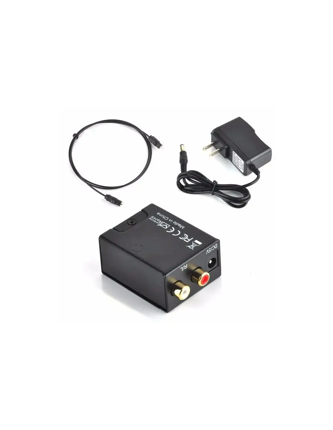 Compre Amplificador de Audio de 5.1 Canal Digital a Analógico SPDIF Coaxial  a RCA DTS AC3 Amplificador Digital Óptico Converter Analógico Para TV en  China