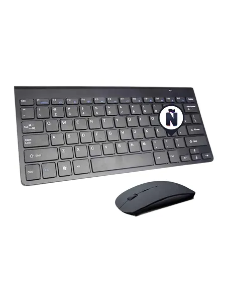 Teclado y discount raton inalambrico pequeño