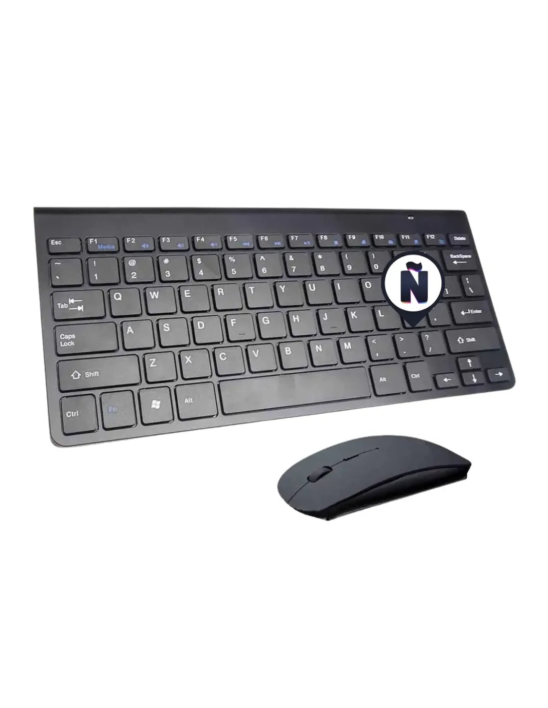  Teclado y mouse inalámbricos, teclado blanco con soporte para  teléfono, combo de teclado inalámbrico USB silencioso de 2.4 GHz, teclado y  mouse de tamaño completo para computadora, escritorio y portátil (blanco) 