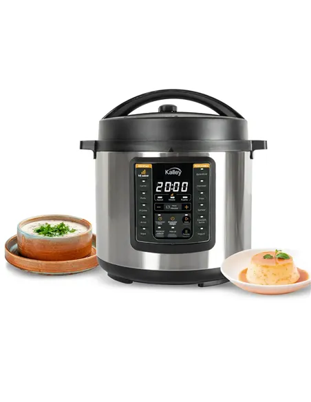 A Tres Click | Olla MultiChef Kalley 5.5Litros K-OMP Plateado $ 579.900 $ 243.655 Kalley Cocina 7700149148191