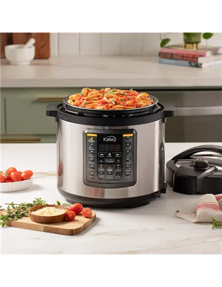 A Tres Click | Olla MultiChef Kalley 5.5Litros K-OMP Plateado $ 579.900 $ 243.655 Kalley Cocina 7700149148191