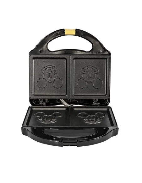 A Tres Click | Sanduchera KALLEY Mickey Mouse de Disney K-DSM101N Color Negro $ 89.900 $ 75.546 Kalley Cocina 7705946992466