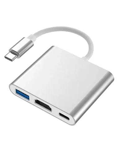 A Tres Click | Convertidor De USB C a USB 3.1, HDMI 4k y USB C $&nbsp;79.400 $&nbsp;49.916 Generic Convertidores de Video 