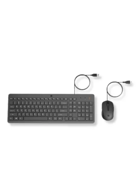 A Tres Click | Combo teclado y mouse Wired Keyboard con cable 150 hp $ 99.000 $ 66.555 Hewlett Packard Teclados y Mouse 