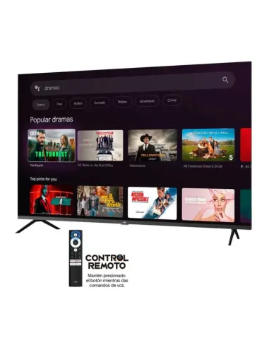 A Tres Click | TELEVISOR KALLEY 58" 149 cm 58GQ405 4K-UHD QLED Smart TV Google $&nbsp;2.572.000 $&nbsp;1.621.008 Kalley Televisores 7705946479929