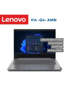 A Tres Click | Portátil Lenovo V15 G4 AMN AMD Ryzen 5 7520U, 16GB LPDDR5, 512GB SSD, 15.6" FHD $ 3.599.000 $ 1.907.470 Lenovo Portátiles & Notebook 