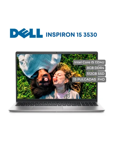 A Tres Click | Portatil DELL Inspiron 15 3530 Intel Core I5 1334U, 8GB DDR4, 512GB SSD, 15.6" FHD $ 2.749.900 $ 1.787.435 Dell Portátiles & Notebook 