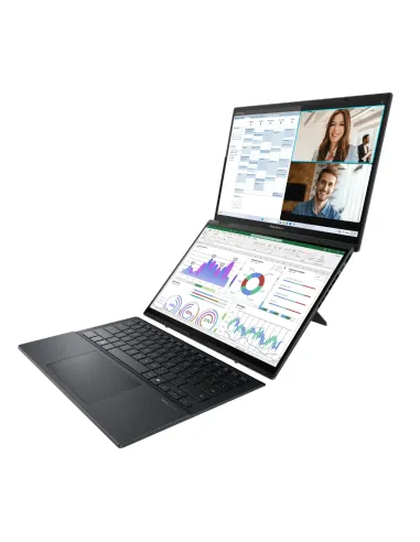 A Tres Click | Portatil Asus Zenbook Duo UX8406CA, Intel core Ultra 9 285H, 1TB PCIeG4, 32GB LPDDR5X, 14" OLED WQ + BEND, W11 HOME $&nbsp;11.280.000 $&nbsp;8.798.400 Asus Portátiles & Notebook 