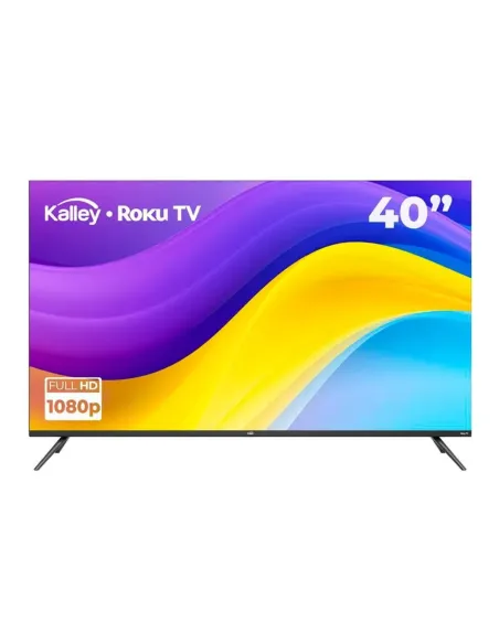 A Tres Click | TELEVISOR KALLEY 40" 100.4 cm 40G200 FHD LED Smart TV Roku TV $ 1.200.000 $ 756.303 Kalley Televisores 7705946478670