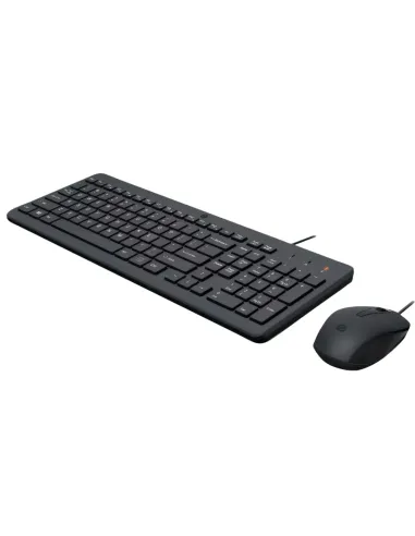 A Tres Click | Combo teclado y mouse Alambrico HP 150 Negro $&nbsp;99.000 $&nbsp;66.555 Hewlett Packard Teclados y Mouse 