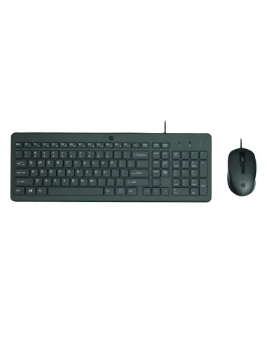 A Tres Click | Combo teclado y mouse Alambrico HP 150 Negro $&nbsp;99.000 $&nbsp;66.555 Hewlett Packard Teclados y Mouse 