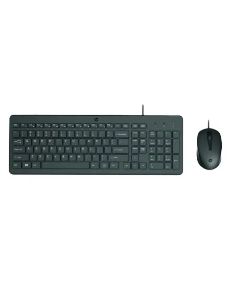 A Tres Click | Combo teclado y mouse Alambrico HP 150 Negro $&nbsp;99.000 $&nbsp;66.555 Hewlett Packard Teclados y Mouse 