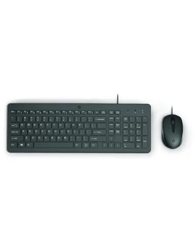 A Tres Click | Combo teclado y mouse Alambrico HP 150 Negro $&nbsp;99.000 $&nbsp;66.555 Hewlett Packard Teclados y Mouse 