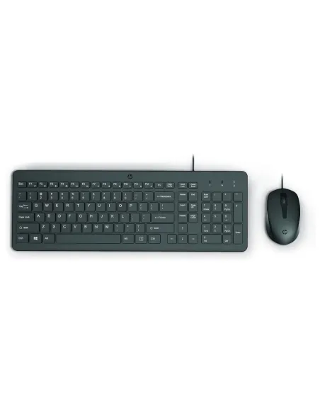 A Tres Click | Combo teclado y mouse Alambrico HP 150 Negro $&nbsp;99.000 $&nbsp;66.555 Hewlett Packard Teclados y Mouse 