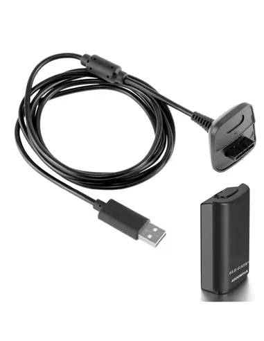 A Tres Click | Kit Carga Y Juega X-360 $&nbsp;11.000 $&nbsp;9.244 XBOX Accesorios Video Juegos 