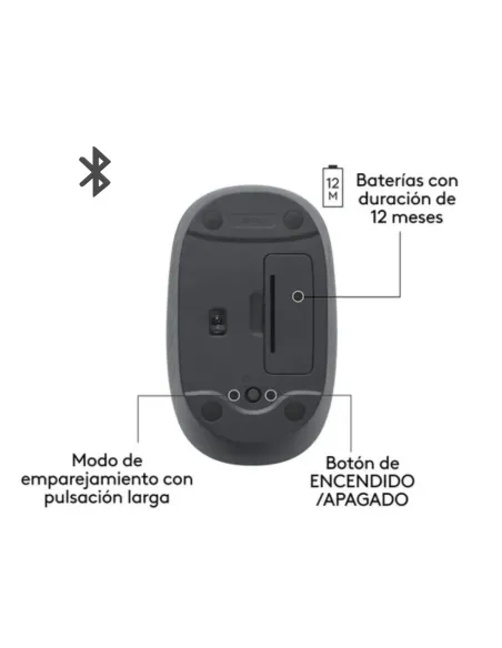 A Tres Click | Mouse Inalambrico Logitech M196 Bluetooth $&nbsp;89.990 $&nbsp;52.935 Logitech Teclados y Mouse 