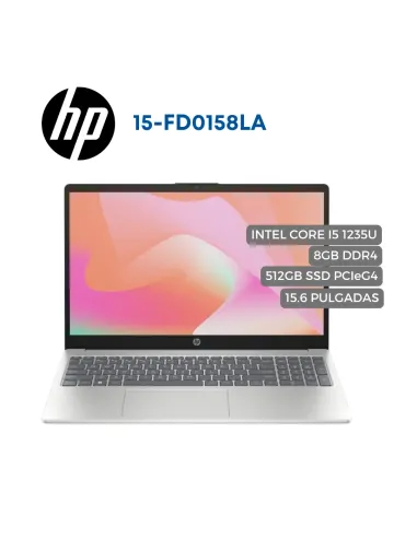 A Tres Click | Portatil HP 15-FD0158la Intel Core I5 1235U, 8GB DDR4, 512GB SSD, 15.6" $&nbsp;2.990.000 $&nbsp;1.764.100 Hewlett Packard Portátiles & Notebook 