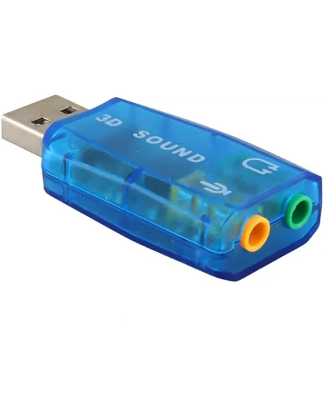 A Tres Click | Tarjeta De Sonido 5.1 USB 2.0 $ 13.600 $ 5.714 Generic Convertidores de Interfaces 