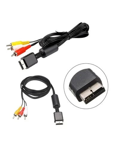 A Tres Click | Cable RCA Para PS1, PS2 Y PS3 $&nbsp;5.500 $&nbsp;4.622 Generic Convertidores Games 