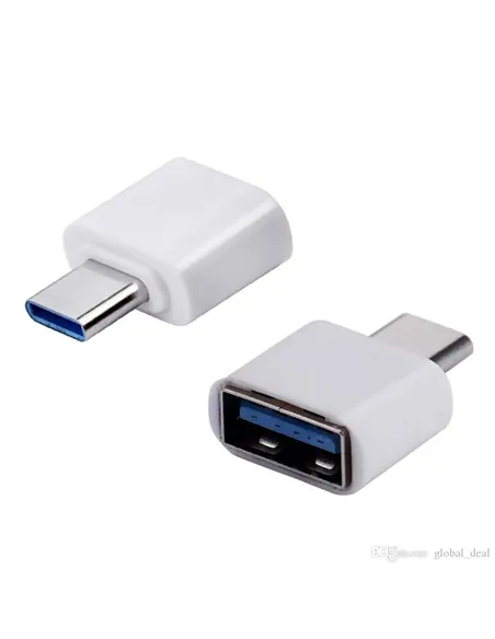 A Tres Click | Convertidor OTG De USB 3.0 a Tipo C $ 4.900 $ 4.118 Generic Conectividad 