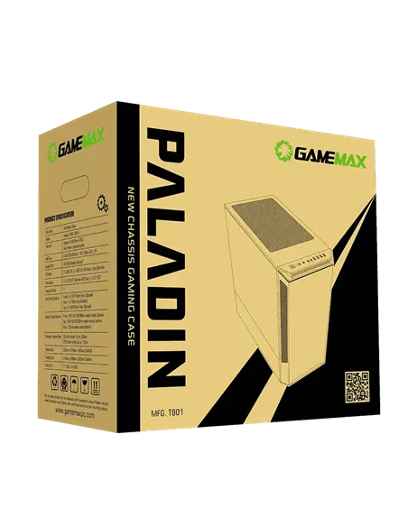 A Tres Click | Chasis Gamemax Paladin Black $ 619.900 $ 411.530 Gamemax Chasis 