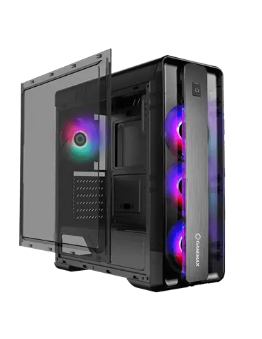 A Tres Click | Chasis Gamemax Moonlight Frgb Bk $&nbsp;509.900 $&nbsp;325.650 Gamemax Chasis 