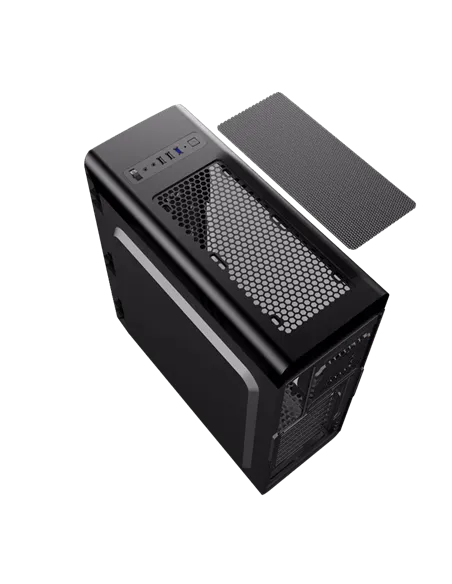 A Tres Click | Chasis Gamemax Moonlight Frgb Bk $ 509.900 $ 325.650 Gamemax Chasis 