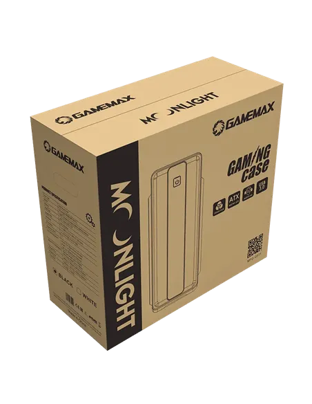 A Tres Click | Chasis Gamemax Moonlight Frgb Bk $ 509.900 $ 325.650 Gamemax Chasis 
