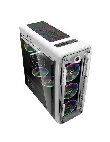 GABINETE GAMEMAX STARLIGHT WHITE FRGB