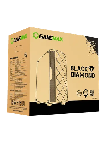 A Tres Click | Chasis Gamemax Black Diamond $&nbsp;432.900 $&nbsp;283.750 Gamemax Chasis 