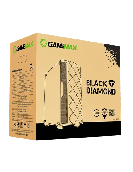 A Tres Click | Chasis Gamemax Black Diamond $ 432.900 $ 283.750 Gamemax Chasis 
