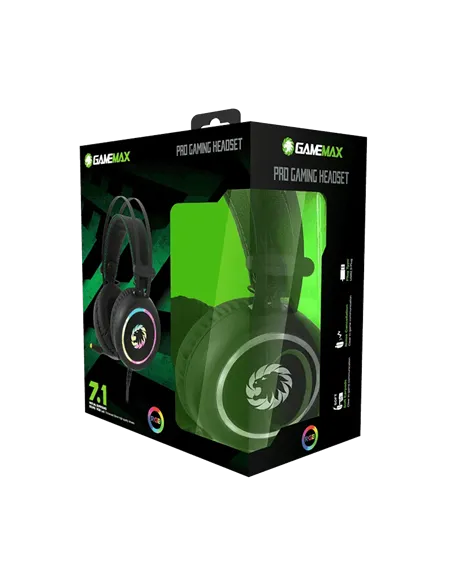 A Tres Click | Diadema Gamemax Hg3500 Pro Usb 7.1 $ 210.900 $ 88.613 Gamemax Audífonos Gamers 